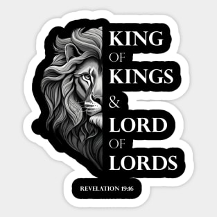 King of Kings Sticker